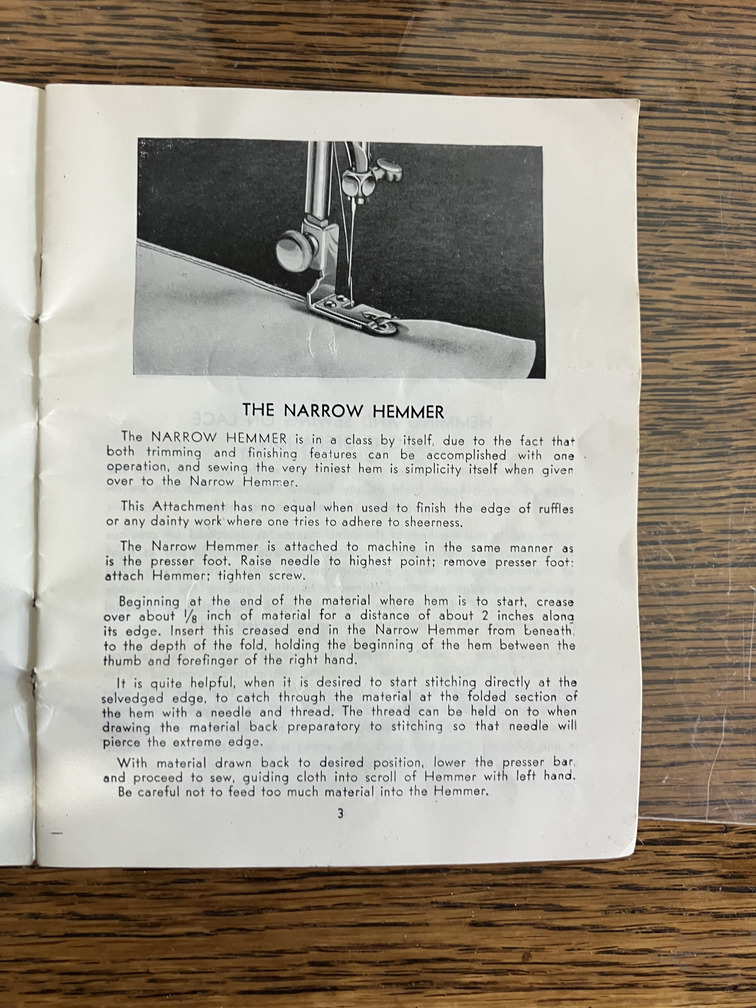 The Narrow Hemmer